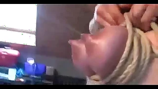 Lactation&comma; verry hard BDSM Version&comma; bound Tits